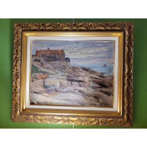 Widhopff David Osipovitch / Customs House In Wissant / 1907