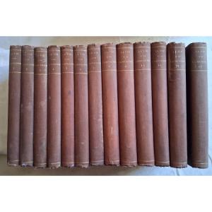 Set Of 13 Volumes / Country Life / 19th Century
