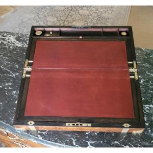 Mahogany Marine Writing Desk / 19th Century