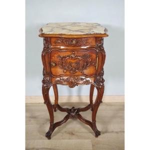 Rocaille Style Bedside Table 1900