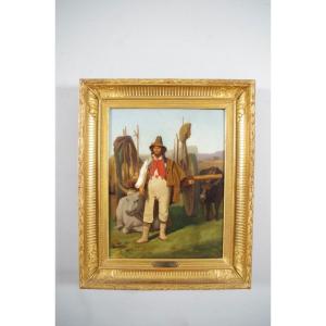 Achille Chaine - Roman Peasant