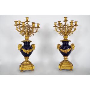 Pair Of Napoleon III Candelabra