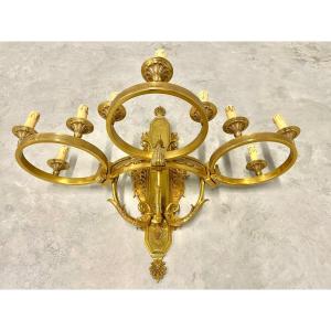 Maison Lucien Gau : Grande Applique Style Empire