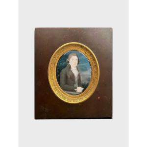 Domenico Bossi: Miniature From The 18th Century