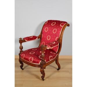 Napoleon III Armchair Walnut