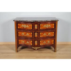 Nicolas-alexandre Lapie: Louis XV Period Chest Of Drawers