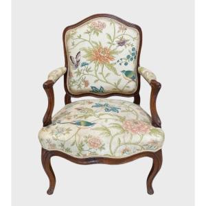 Louis XV Period Flat Back Armchair