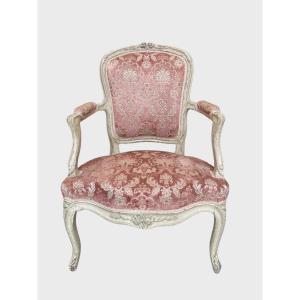 Louis XV Period Painted Armchair