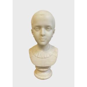 Mathurin Moreau - Bust Of A Young Girl
