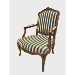 Louis XV Period Flat-back Armchair