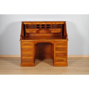 American Desk Signed Pichon In Lyon