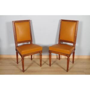 Pair Of Louis XVI Style Chairs