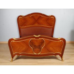 Louis XV Style Bed By Rinck