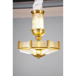 Henri Petitot - Art Deco Chandelier