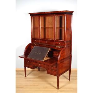 Louis XVI Period Bookcase Desk