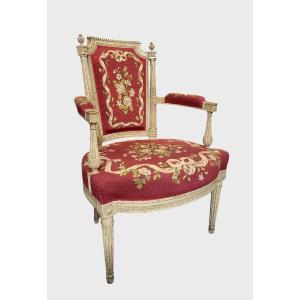 Directoire Period Painted Armchair