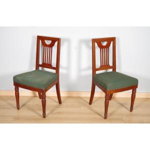 Pair Of Chairs Stamped Jacob-desmalter