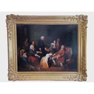 The Death Of Benjamin Franklin, Circa 1830