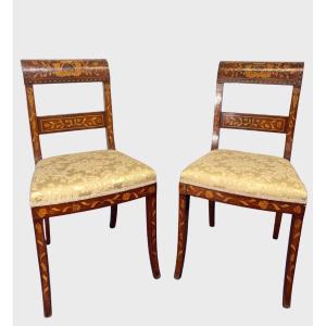 Pair Of 19th Century Dutch Chairs