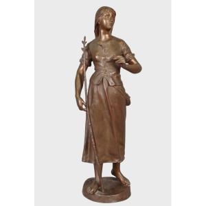 Large Bronze Signed Marioton