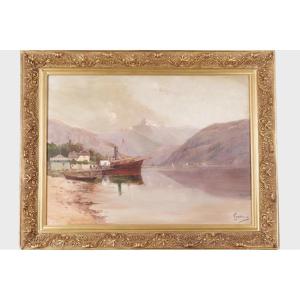 Lac Léman Signed Godchaux