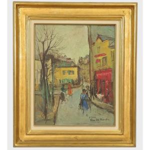 Streets Of Paris By Van Den Bussche