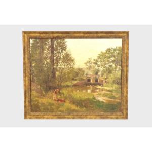 Oil On Canvas Signed Paul Grégoire