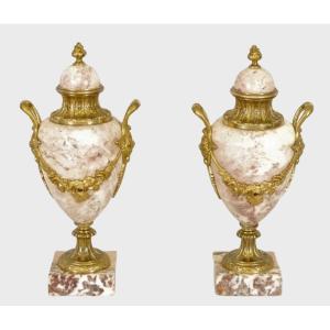 Pair Of Louis XVI Style Vases