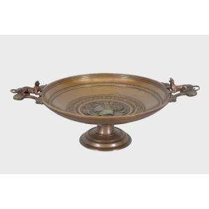 Ferdinand Levillain (1837-1905): Bronze Cup