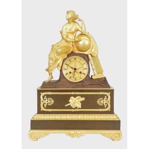 Charles X Allegory Astrology Clock