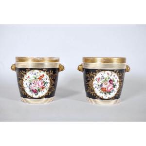 Paris Porcelain Planters Restoration Period