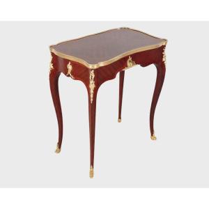 Louis XV Style Writing Table In The Taste Of Bvrb