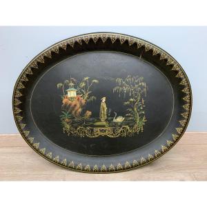 Napoleon III Painted Sheet Tray