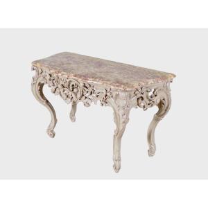 Louis XV Style Lacquered Console