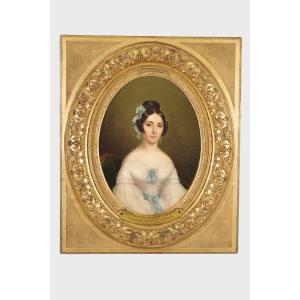 Portrait Of The Marquise De Sainte-croix