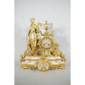 Napoleon III Golden Clock