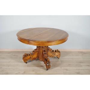 Napoleon III Dining Room Pedestal Table