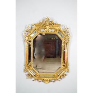 Napoleon III Golden Mirror