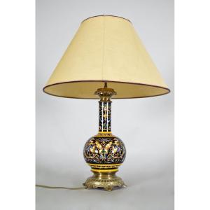 Gien Earthenware Lamp