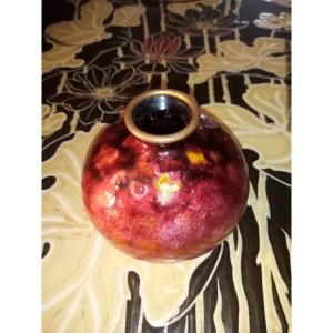 Vase Enamel Sarlandie Fauré