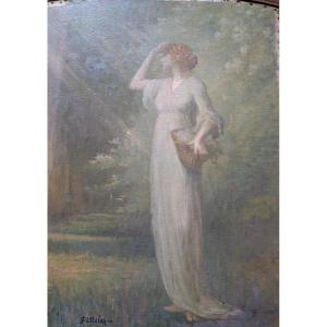 Impressionist Painting By Joseph Castaing