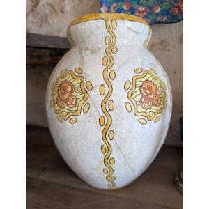 Large Charles Catteau Keramis Vase