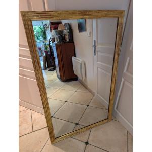 Art Deco Mirror With Gold Leaf