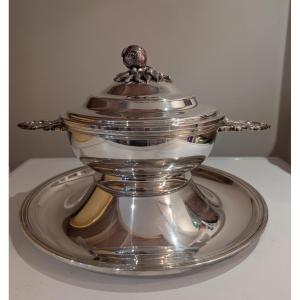 Vegetable Cabinet And Its Christofle Display Stand 