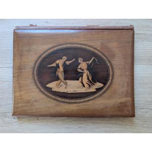 Sorrento Marquetry Magazine Rack