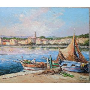 Menton, The Old Port, By Robert Giovanni