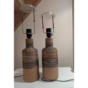 Pair Of Tue Poulsen Lamps