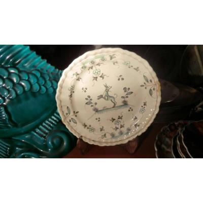 Faience Plate In South West 18th