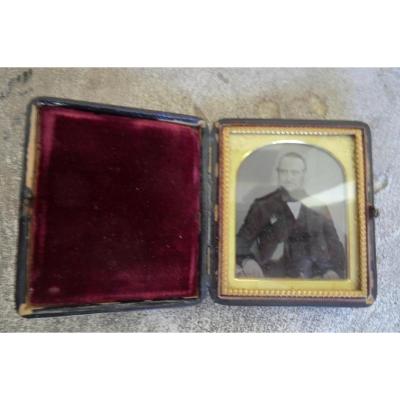 Daguerreotype Portrait Of Man