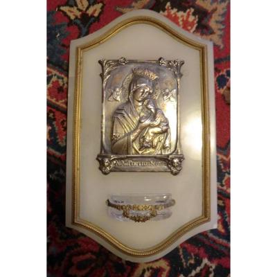 Benitier Onyx Our Lady Of Perpetual Help Strastnaya